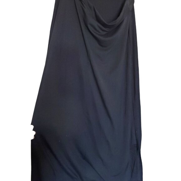 Love Ryan Los Angela Black Roll Top Maxi Skirt 1X EUC - Picture 7 of 13